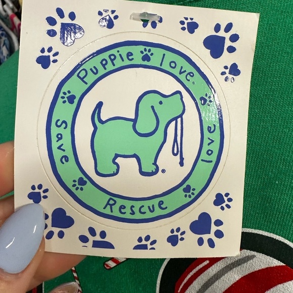 Puppy Love Kids Vibrant Green Long Sleeve Tee with Crew Neck - Picture 6 of 7